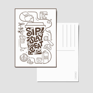 Post Cards - Caffeine Series