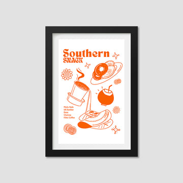 Poster - Southern snack