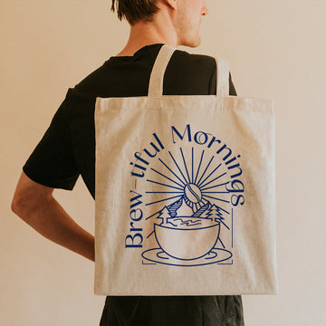 Tote Bag - Brewtiful Mornings