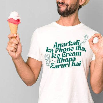 Anarkali Ka Phone Tha: Johnny Lever - T-Shirt