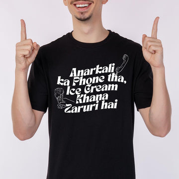 Anarkali Ka Phone Tha: Johnny Lever - T-Shirt