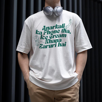 Anarkali Ka Phone Tha: Johnny Lever - Oversized T-Shirt