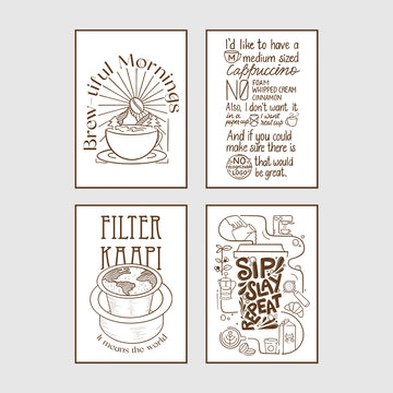 Post Cards - Caffeine Series