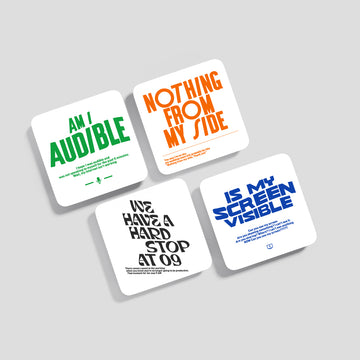 Office Series Coasters
