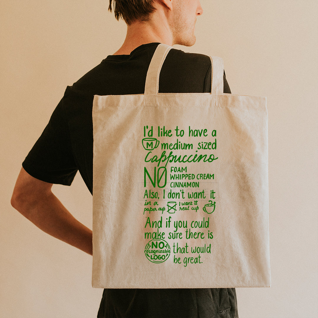 Chiweenie Mom Tote Bag – Natural Canvas Reusable Shopping Bag With Graphic, Medium & Small Sizes