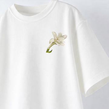 Tuberose (Rajnigandha)  - T-Shirt