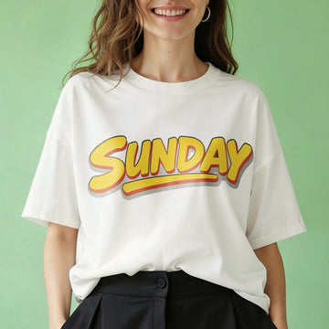 Sunday  - Oversized T-Shirt