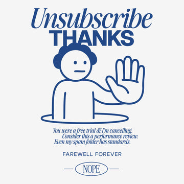 Unsubscribe Thanks - Tote Bag