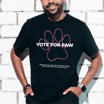 Vote for paw - T-Shirt