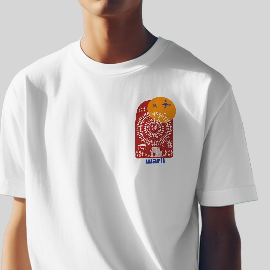Warli - Oversized T-Shirt