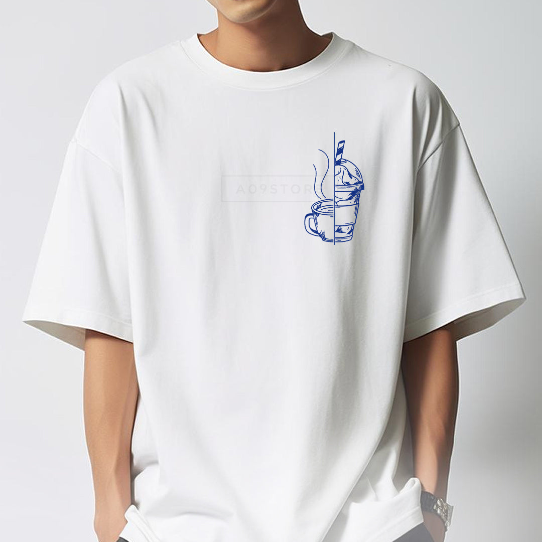 Cappuccino maven - Oversized T-Shirt