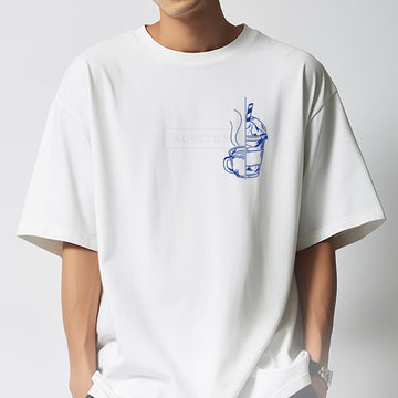Cappuccino maven - Oversized T-Shirt