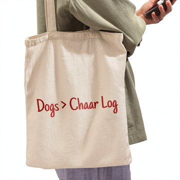 Dogs > Chaar Log - Tote Bag