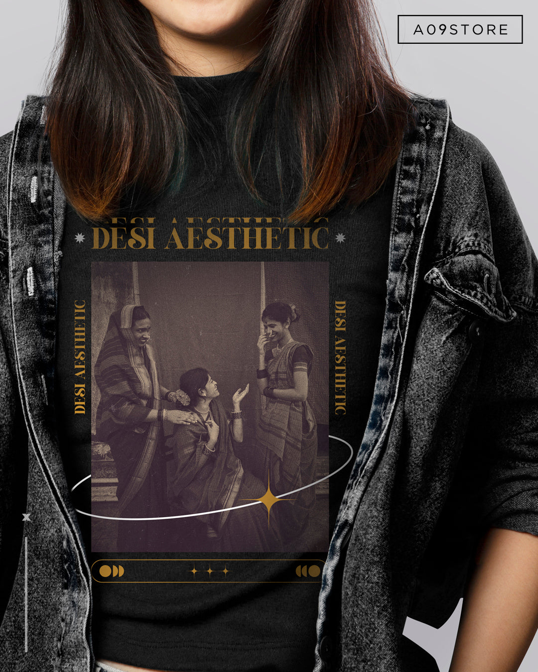 Vintage | Desi Aesthetic T Shirt - A09STORE