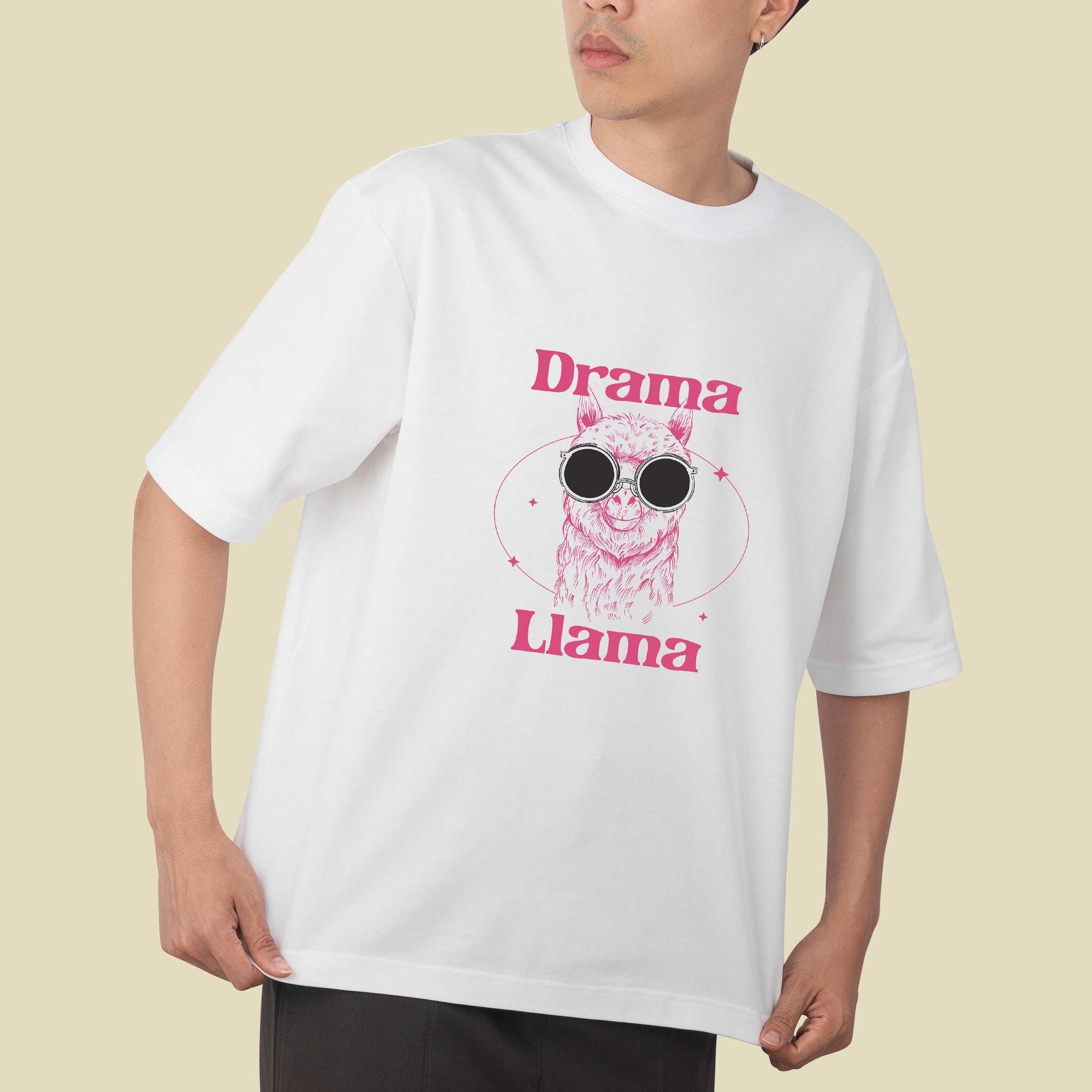 Drama Llama - Oversized T-Shirt