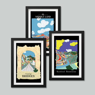 Poster Pack of 3 - Traveller Series